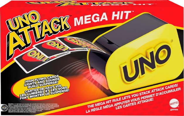 UNO Attack with Card Launcher – Lights, Sounds & Mega Hit Rule